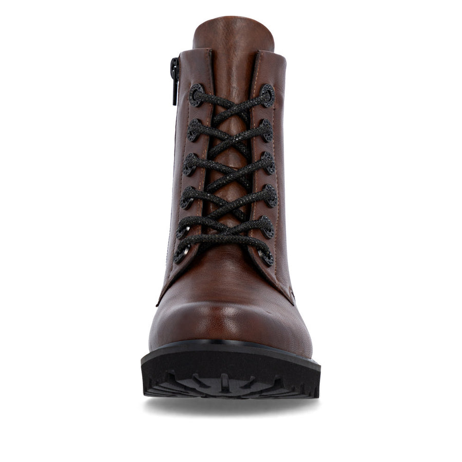 Remonte D8653 Ankle Boots-Chestnut