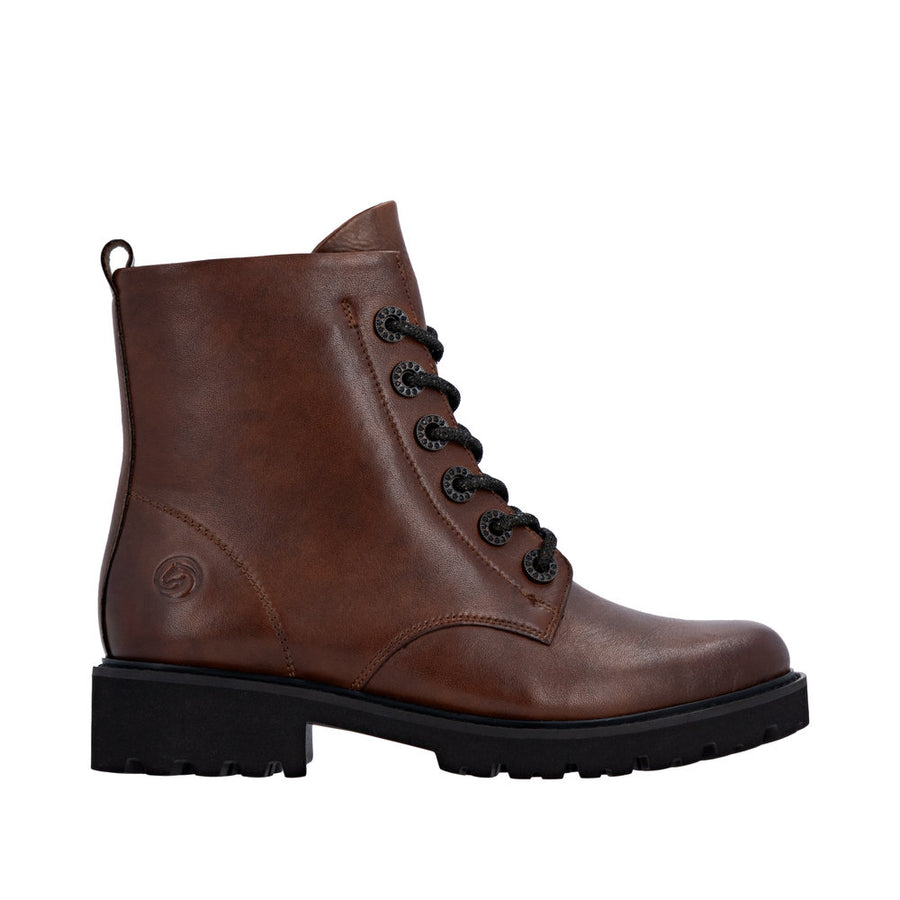 Remonte D8653 Ankle Boots-Chestnut