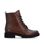 Remonte D8653 Ankle Boots-Chestnut