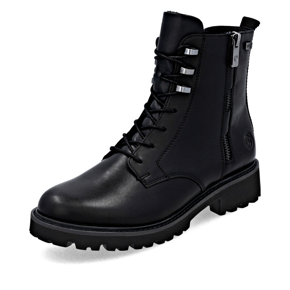 Remonte D8656 Ankle Boots-Black