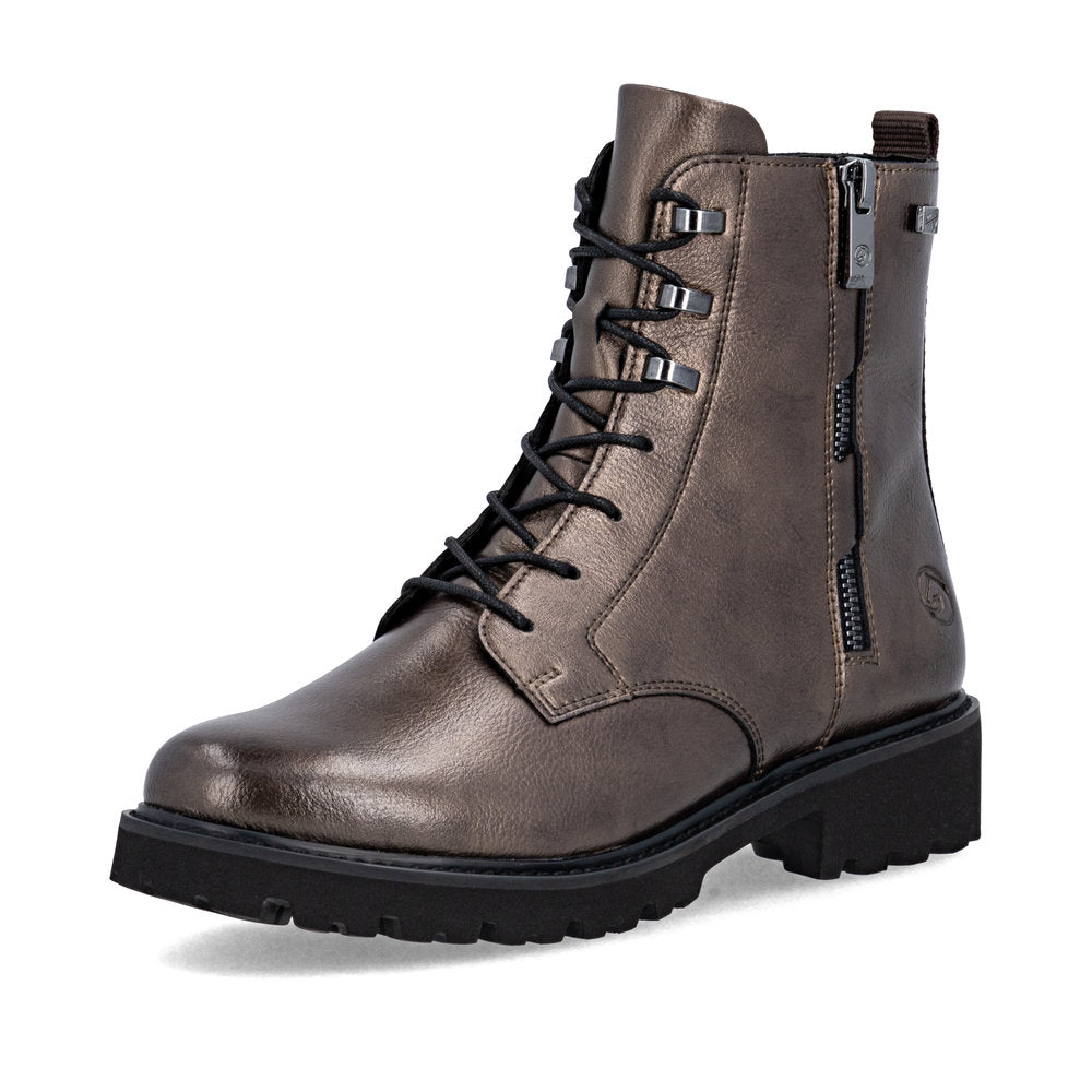 Remonte D8656 Ankle Boots-Pewter