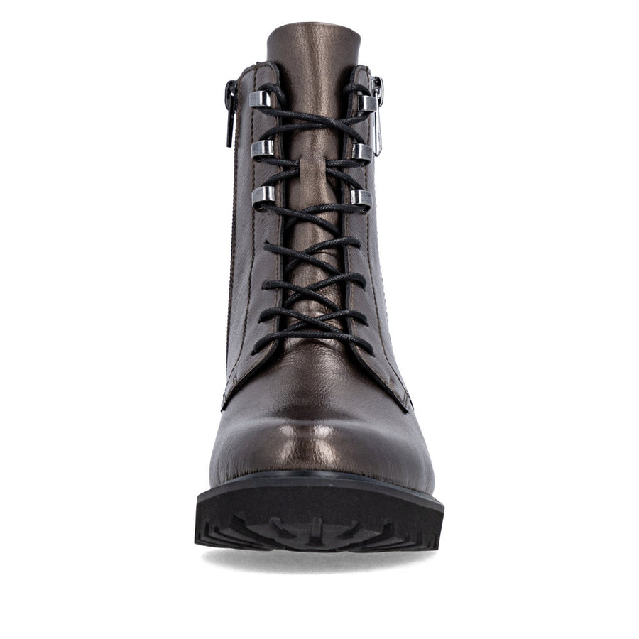 Remonte D8656 Ankle Boots-Pewter
