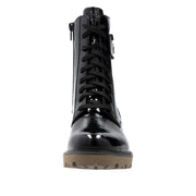 Remonte D8663 Ankle Boot-Black Patent