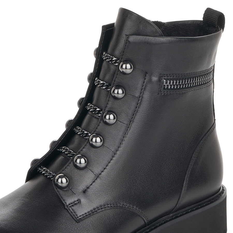 Remonte D8670 Ankle Boots-Black