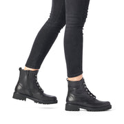 Remonte D8670 Ankle Boots-Black