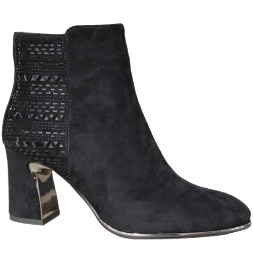 Susst Dazzle Ankle Boot-BLACK