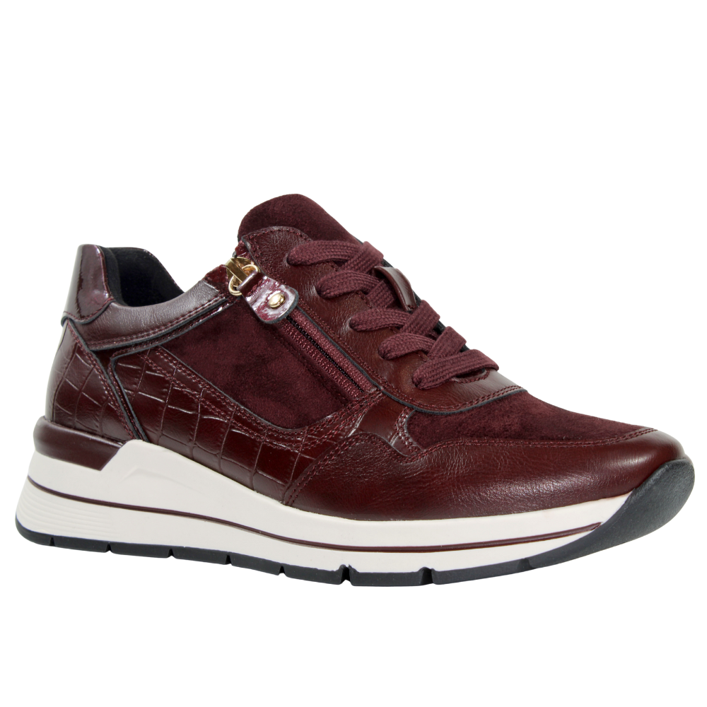 Susst Drew25 Ladies' Shoe-Burgundy