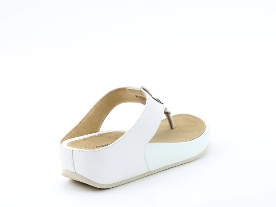 Heavenly Feet Charm Sandals-White