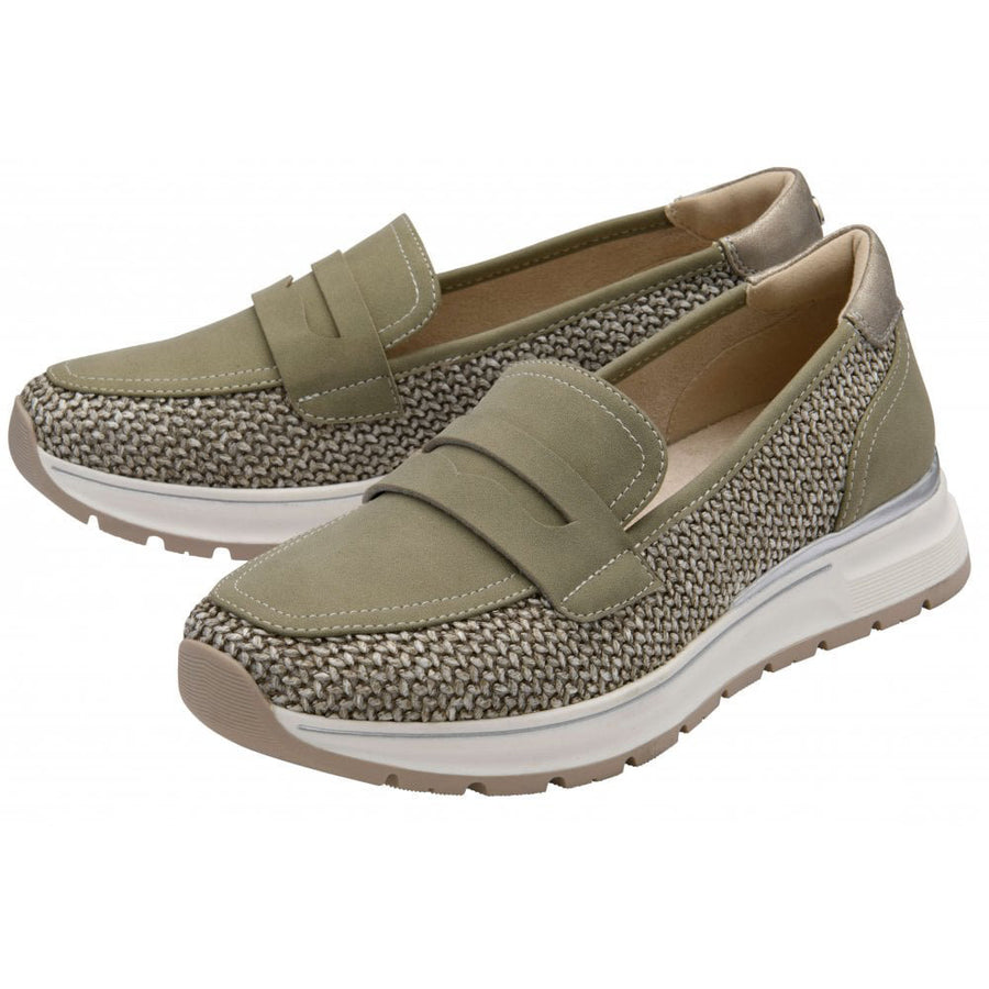 Lotus Florida Ladies Shoe-Khaki