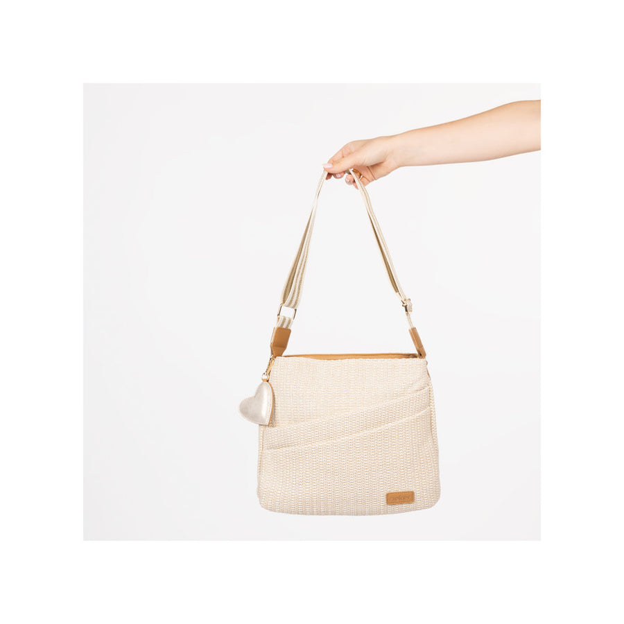 Rieker H1004-62 Handbag-Beige