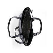 Rieker H1006 Handbag-Silver Metal