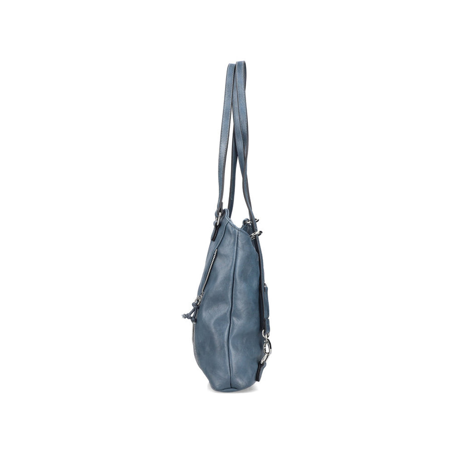 Rieker H1025-14 Handbag-Petrol Blue