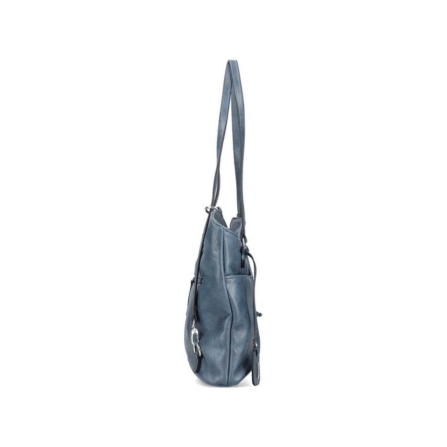 Rieker H1025-14 Handbag-Petrol Blue