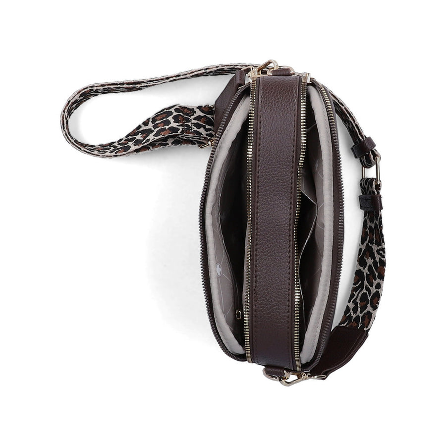 Rieker H1029-25 Handbag-Chocolate