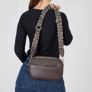 Rieker H1029-25 Handbag-Chocolate