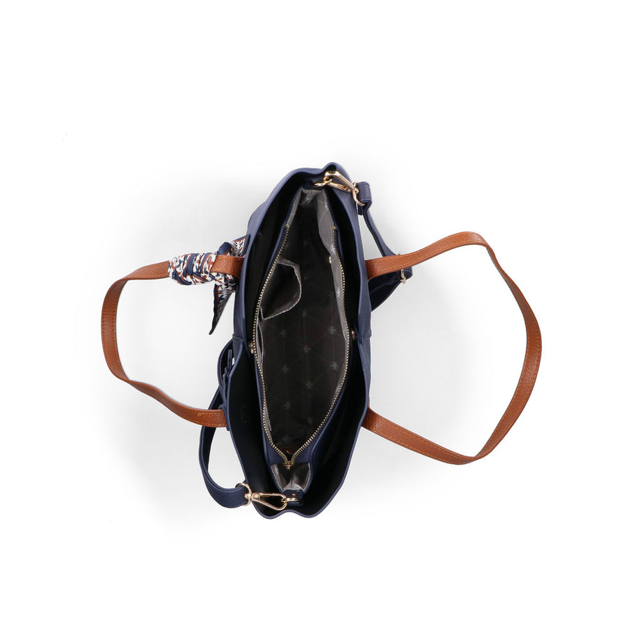 Rieker H1045-14 Handbag-Navy