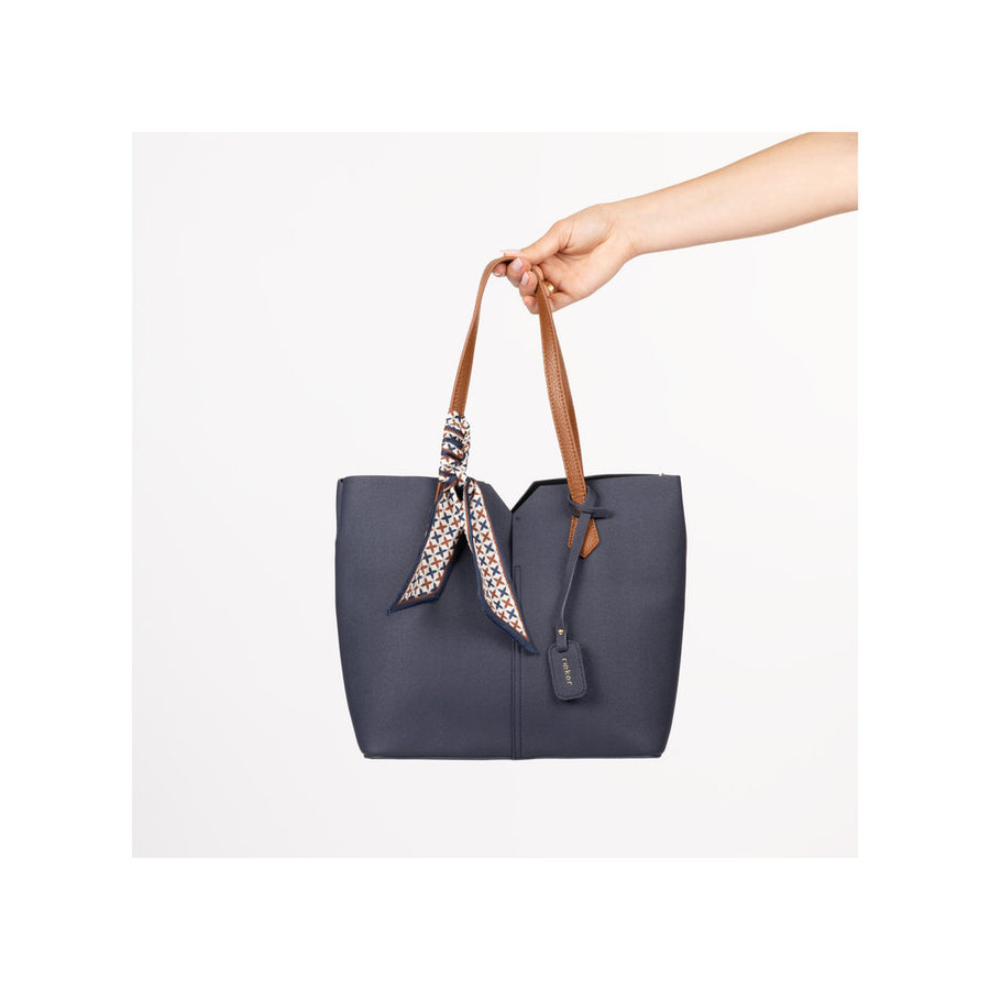 Rieker H1045-14 Handbag-Navy