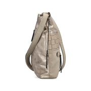 Rieker H1301-62 Handbag-Beige/Gold