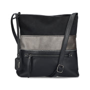 Rieker H1301-90 Handbag-Black/Gold