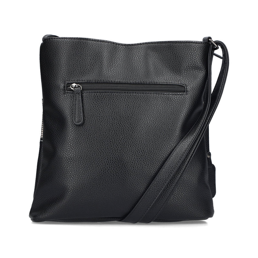 Rieker H1301-90 Handbag-Black/Gold