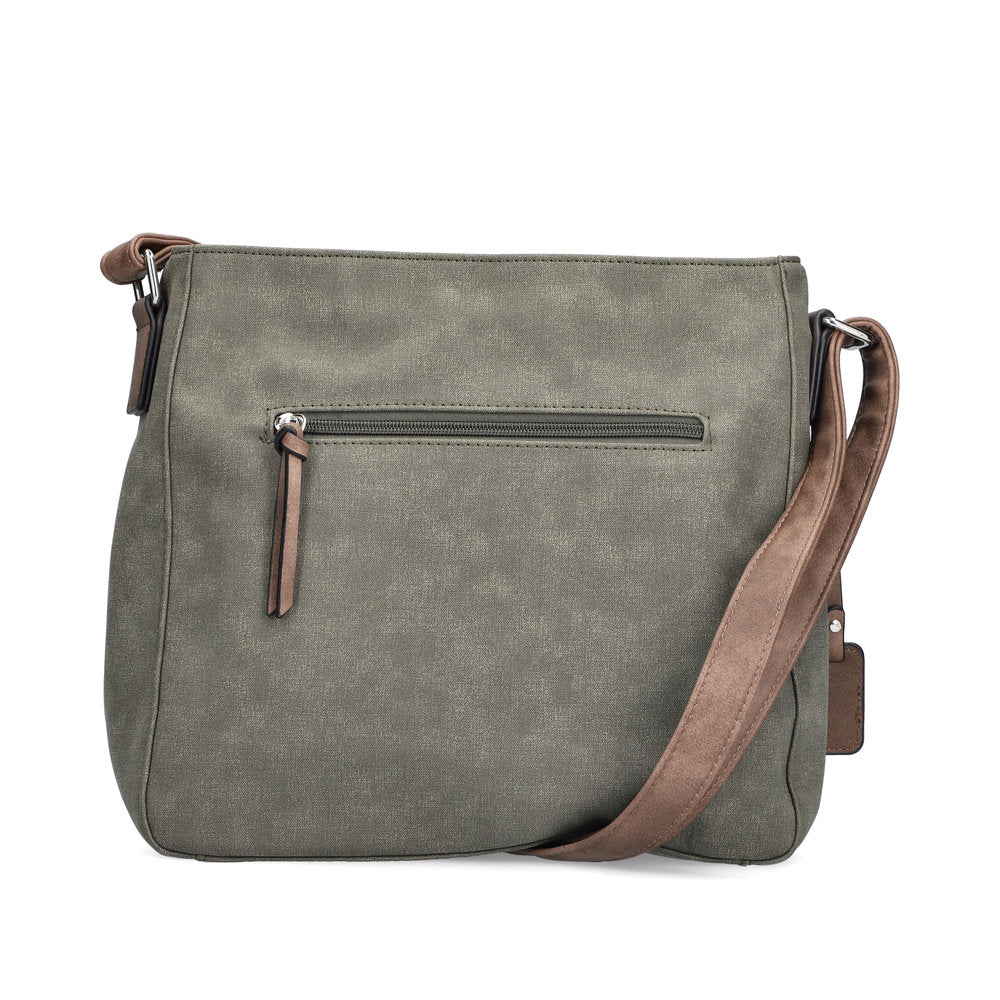 Rieker H1340-54 Handbag-Khaki/Brown