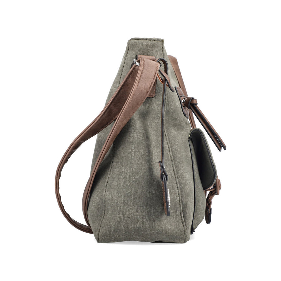 Rieker H1340-54 Handbag-Khaki/Brown