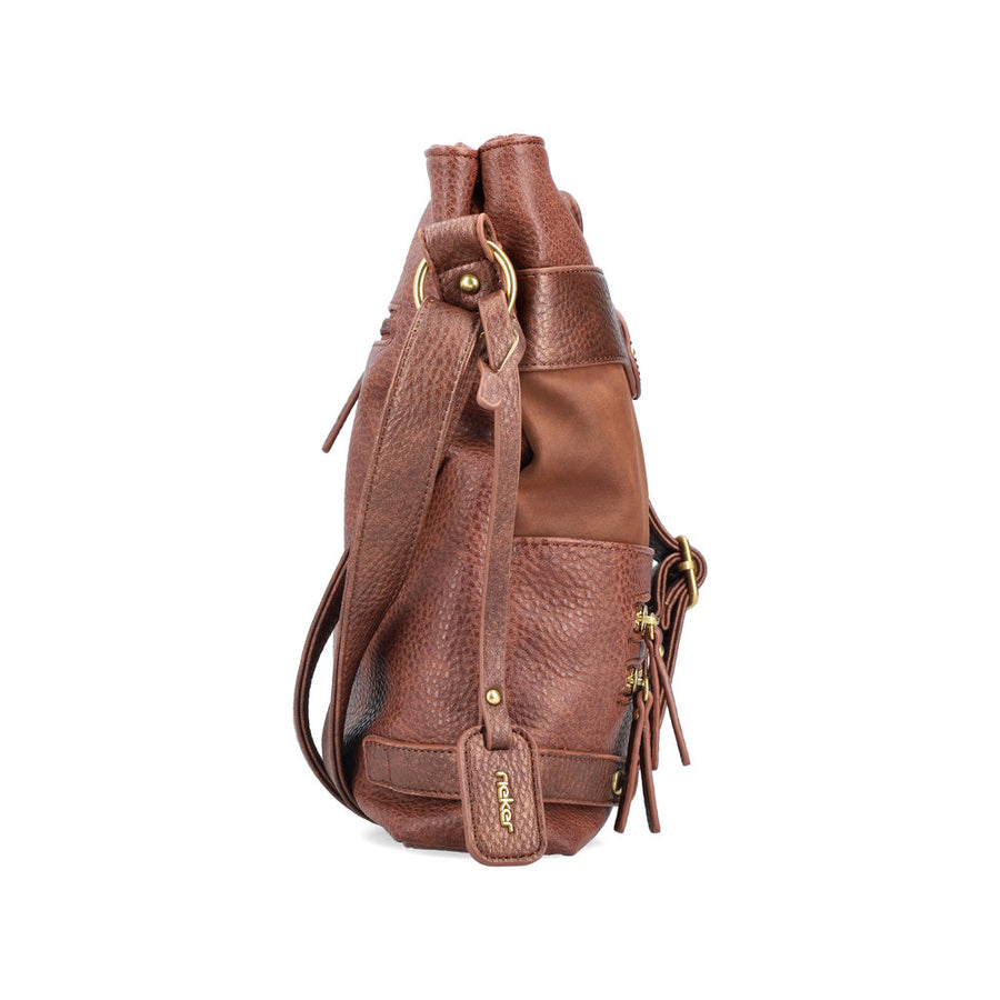 Rieker H1346-22 Crossbody Bag-Tan