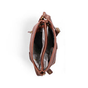 Rieker H1346-22 Crossbody Bag-Tan