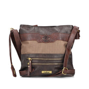 Rieker H1346-25 Crossbody Bag-Brown Multi