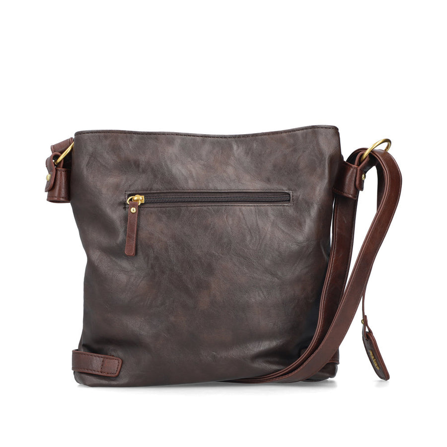 Rieker H1346-25 Crossbody Bag-Brown Multi