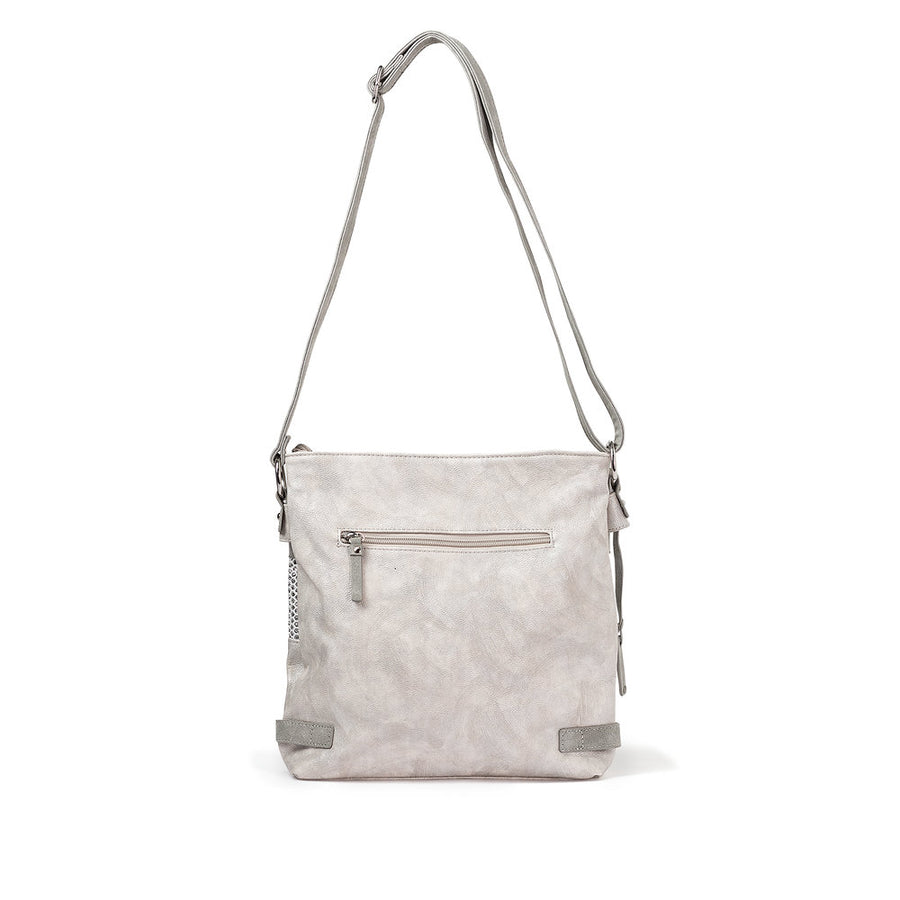 Rieker H1346-40 Crossbody Bag-Silver