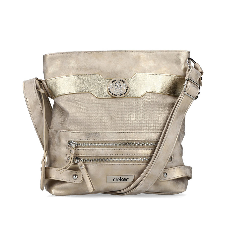 Rieker H1346 Bag-Beige/Gold