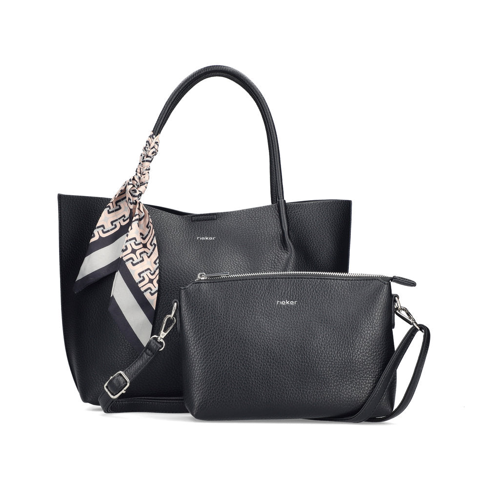Rieker H1399 Handbag-Black