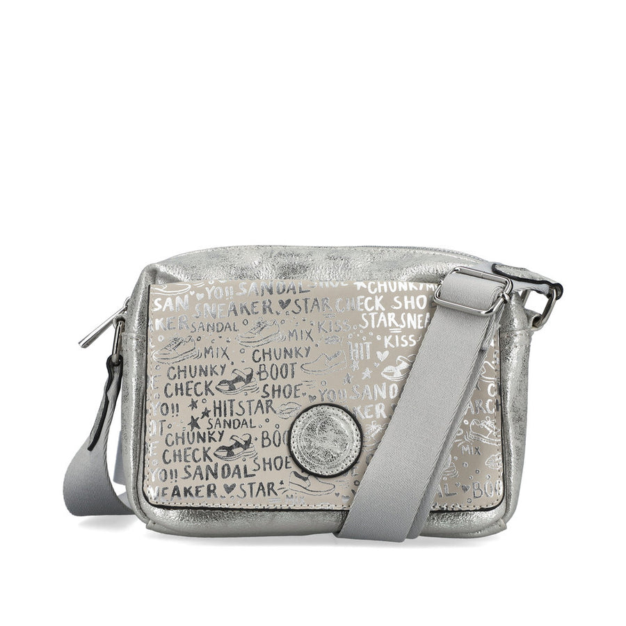 Rieker H1455-2 Bag-Grey/Silver