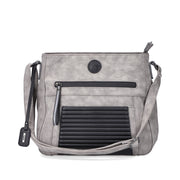 Rieker H1481 Bag-Grey/Black