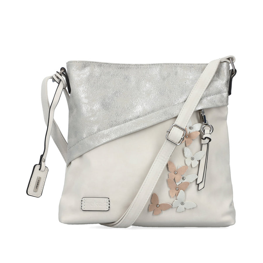 Rieker H1515 Bag-White/Silver