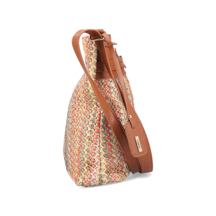 Rieker H1519-90 Handbag-Tan Multi