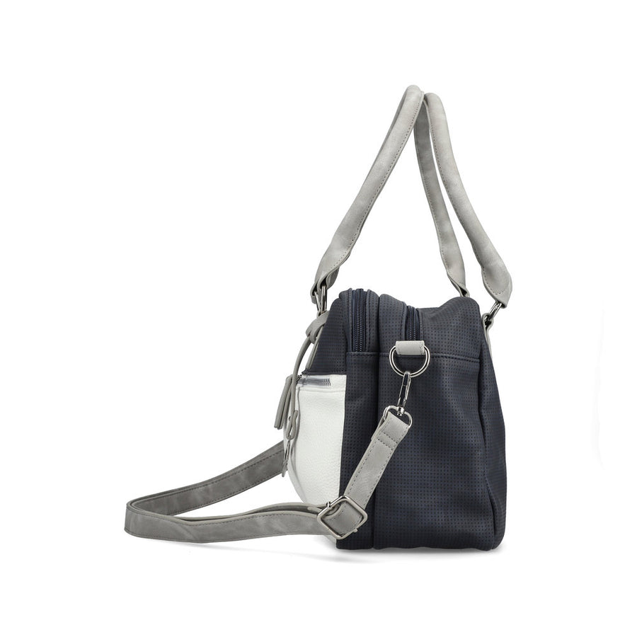 Rieker H1523 Bag-Navy/Grey