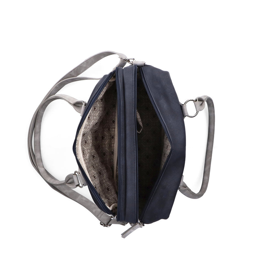 Rieker H1523 Bag-Navy/Grey