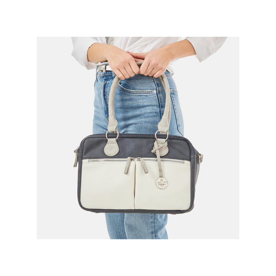 Rieker H1523 Bag-Navy/Grey