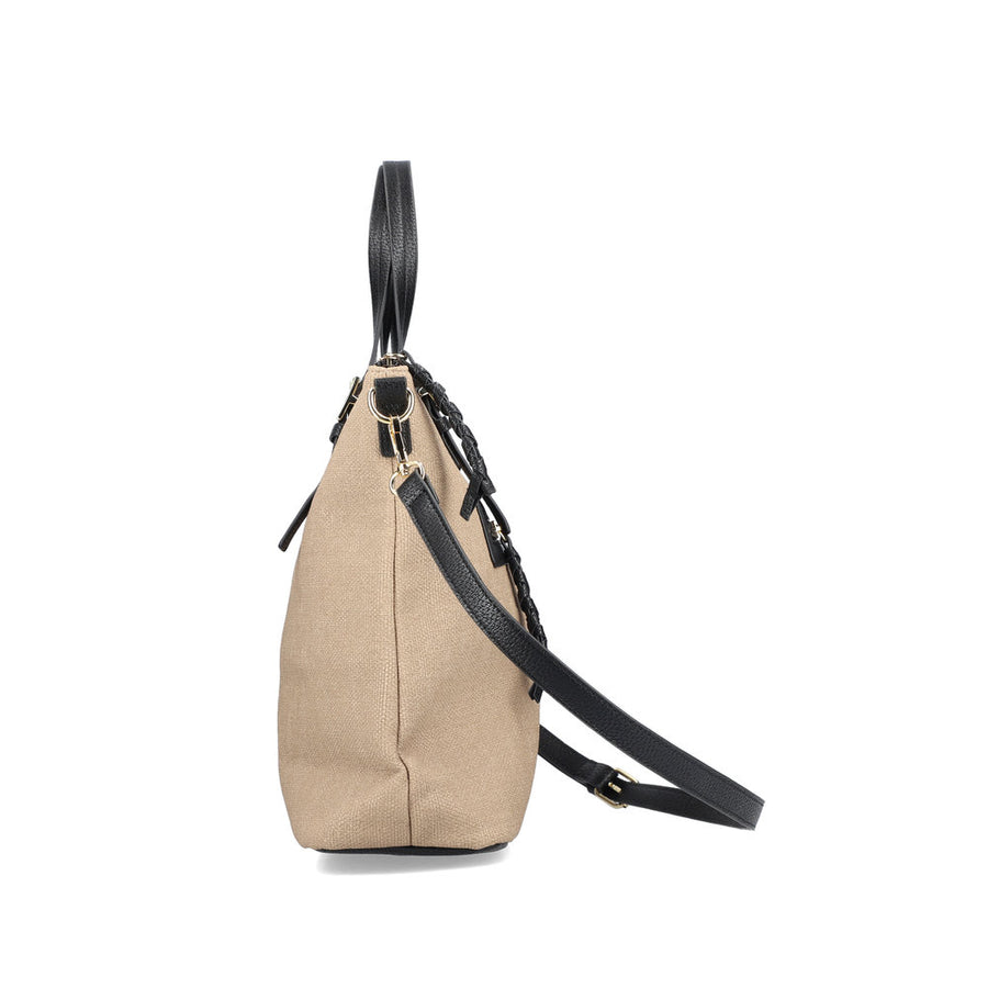 Rieker H1531 Bag-Beige/Black