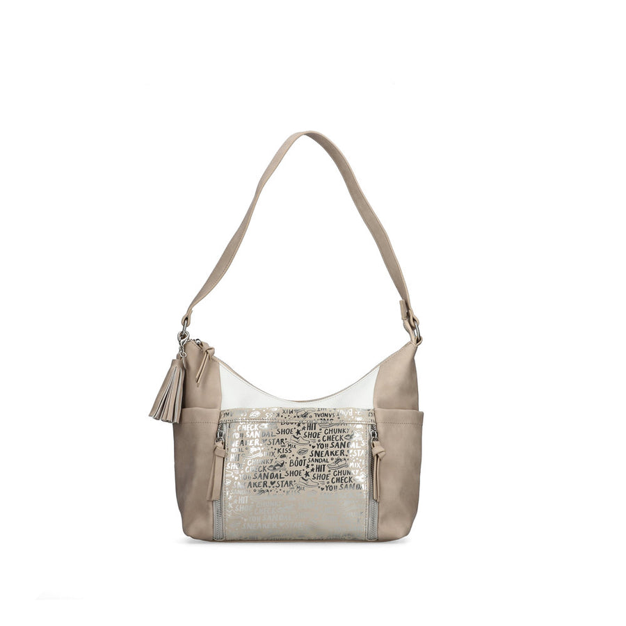 Rieker H1538 Bag-Ginger/Silv