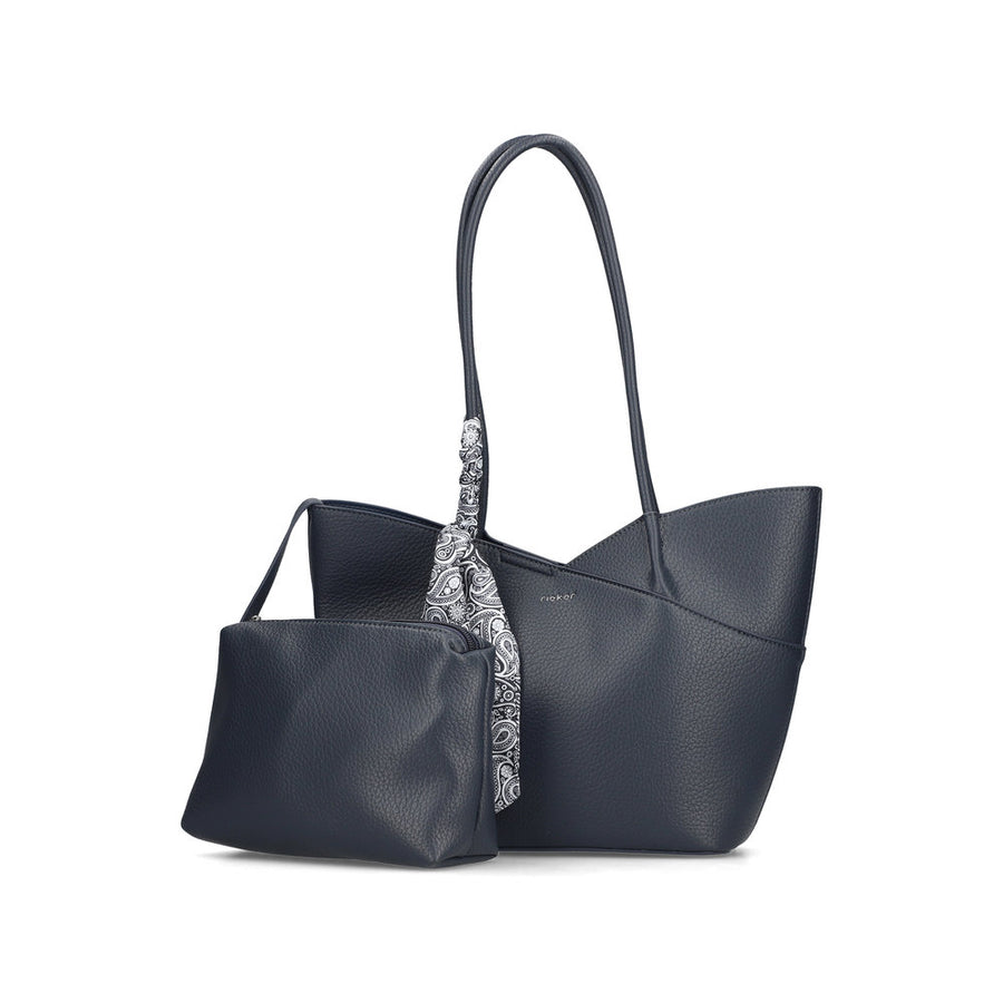 Rieker H1559-15 Handbag-Navy