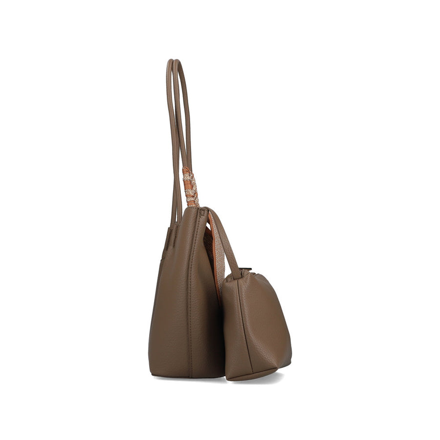 Rieker H1559-65 Handbag-Taupe