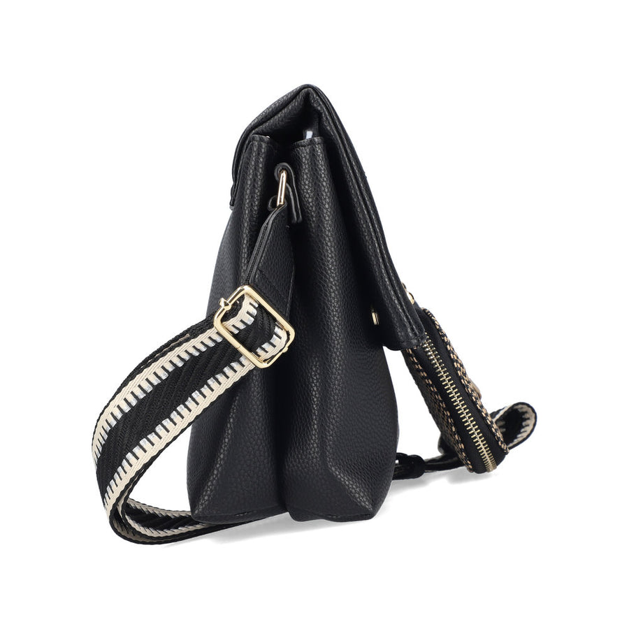 Rieker H1612-00 Handbag-Black