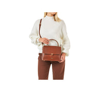 Rieker H1651 Crossbody Bag-Tan