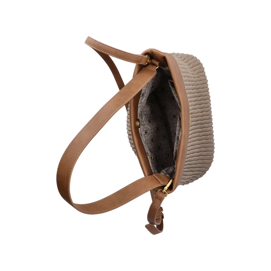 Rieker H1654 Crossbody Bag-Tan Multi