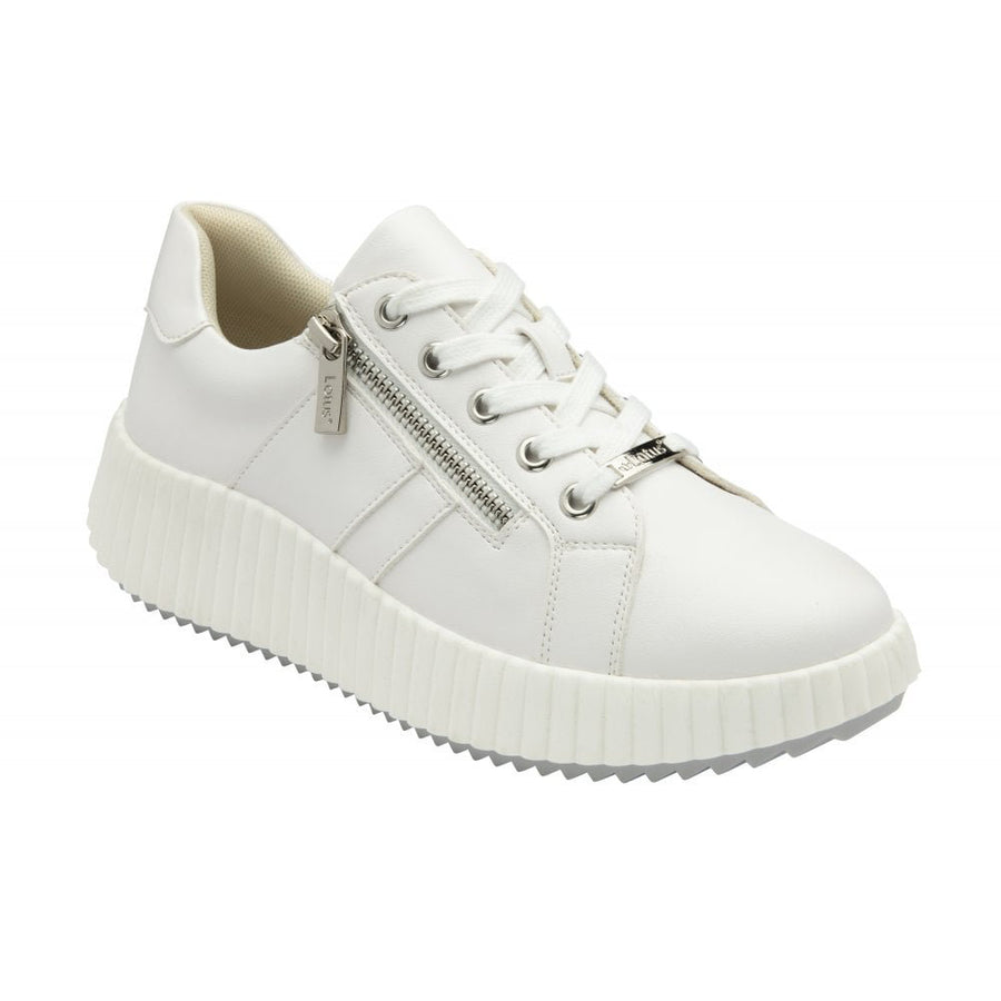 Lotus Kora Ladies Shoe-White