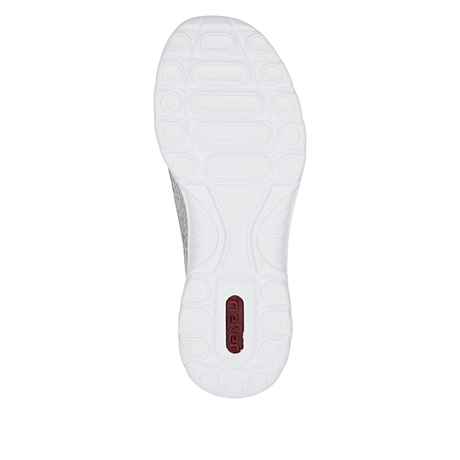 Rieker L3252-92 Ladies Shoes-Beige Multi