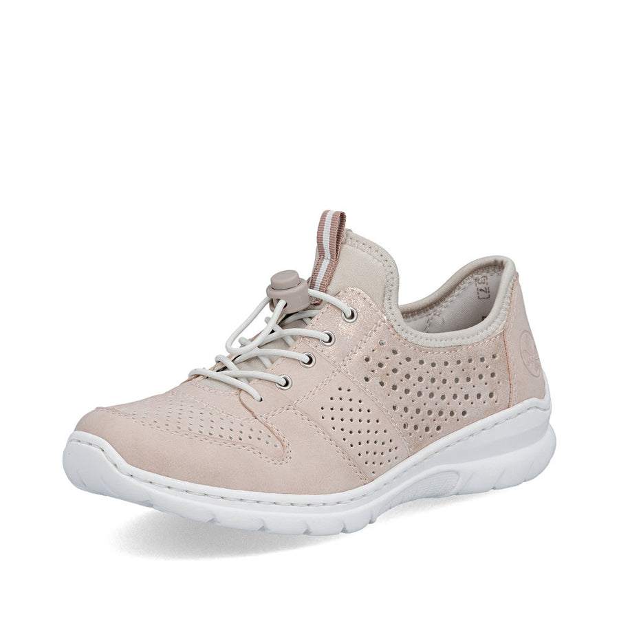 Rieker L3254-32 Ladies Shoes-Rose